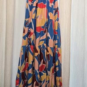 Colorful Floral Maxi Dress